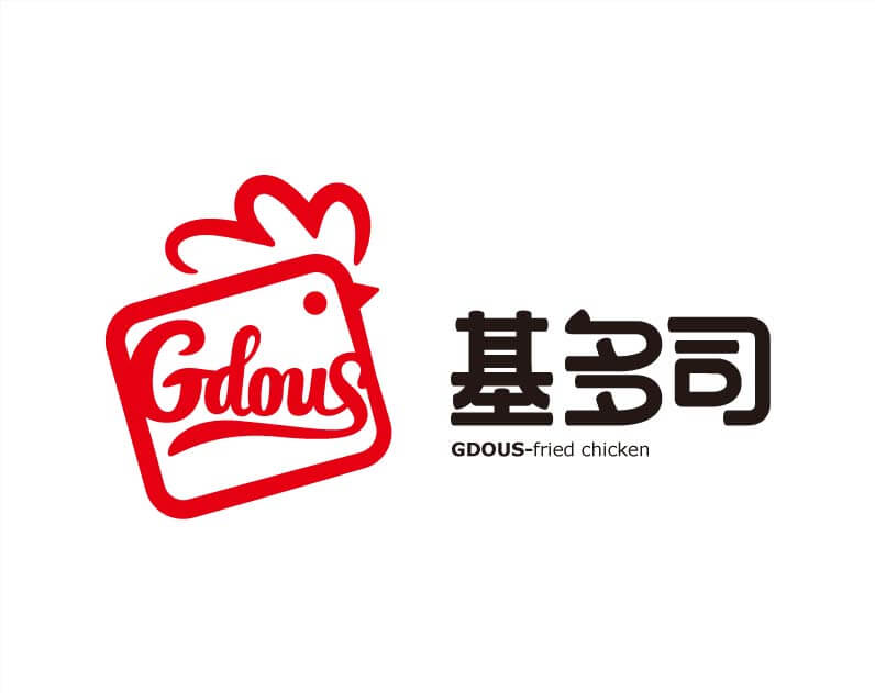 基多司炸雞logo設計